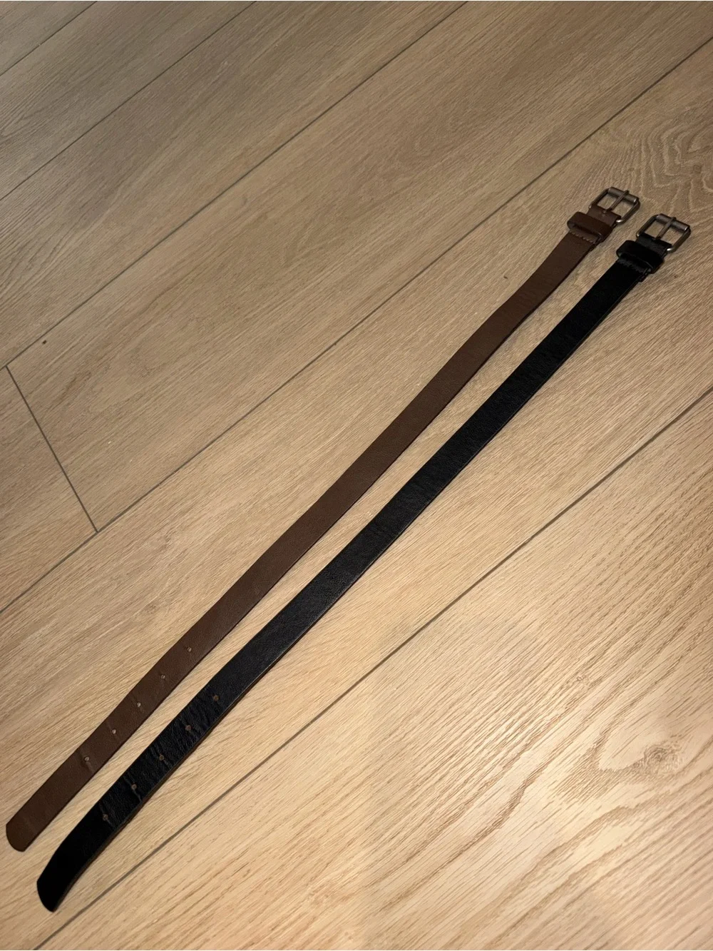 Carter's Men's Double-Sided Leather Belt - Brown & Black